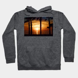 Sunset Over The Pacific Hoodie